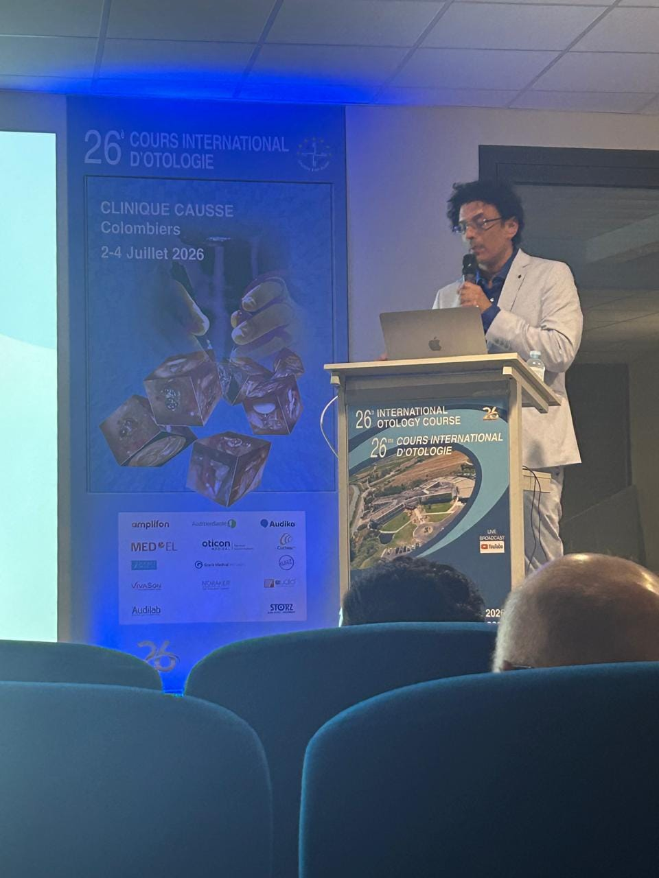 Dr. Meenesh Juvekar as Invited Faculty at the 26th International Otology Course, Colombiers, France
